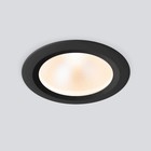 Светильник встраиваемый светодиодный, влагозащищённый IP54 Elektrostandard, Light LED 3003, 85х85х60 мм, 6Вт, LED, 370Лм, 4000К, цвет чёрный - фото 301127968