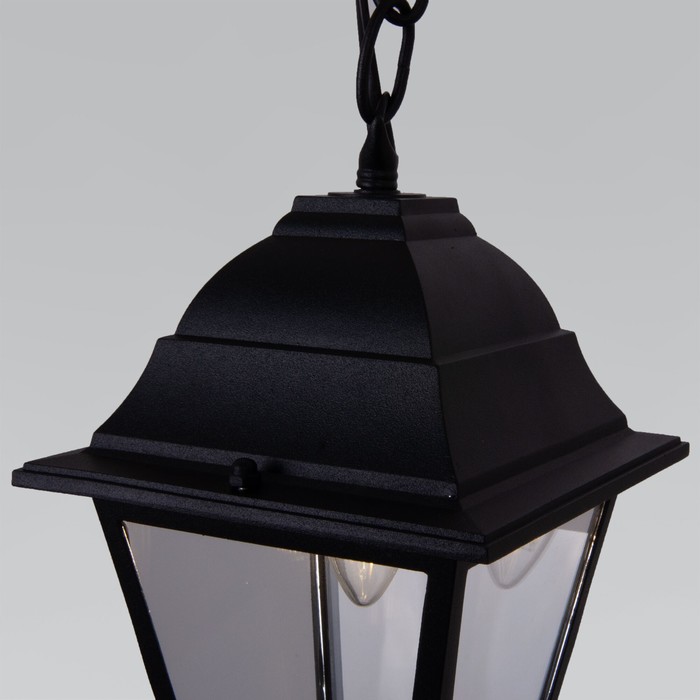 Уличный подвесной светильник Elektrostandard, Fuga, 150х150х780 мм, E27, цвет чёрный - фото 1908114635