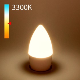 Светодиодная лампа «Свеча» СD Elektrostandard, 37х37х98 мм, 6Вт, E27, 520Лм, 3300К