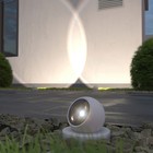 Уличный светильник ландшафтный светодиодный Elektrostandard, Ball, 100х100х88 мм, 4Вт, LED, 200Лм, 4000К, цвет белый - Фото 2