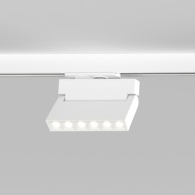 Трековый светильник Elektrostandard, Garda, 115х32х107 мм, 10Вт, LED, 750Лм, 4200К, цвет белый