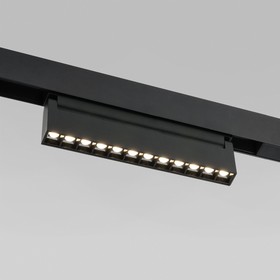Трековый светильник Elektrostandard, Slim Magnetic, 219х22х87 мм, 12Вт, LED, 960Лм, 4200К, цвет чёрный