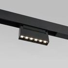 Трековый светодиодный светильник Elektrostandard, Slim Magnetic, 112х22х87 мм, 6Вт, LED, 550Лм, 4200К, цвет чёрный - фото 4314149