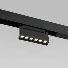 Трековый светодиодный светильник Elektrostandard, Slim Magnetic, 112х22х87 мм, 6Вт, LED, 550Лм, 4200К, цвет чёрный
