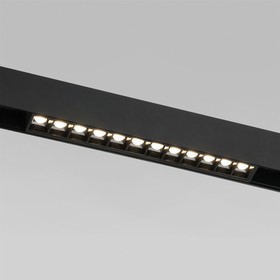 Трековый светильник Elektrostandard, Slim Magnetic, 219х22х44 мм, 12Вт, LED, 960Лм, 4200К, цвет чёрный