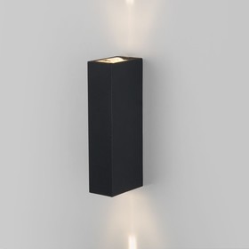 Уличный светильник настенный, светодиодный Elektrostandard, Blaze, 65х40х173 мм, 6Вт, LED, 100Лм, 4200К, цвет чёрный