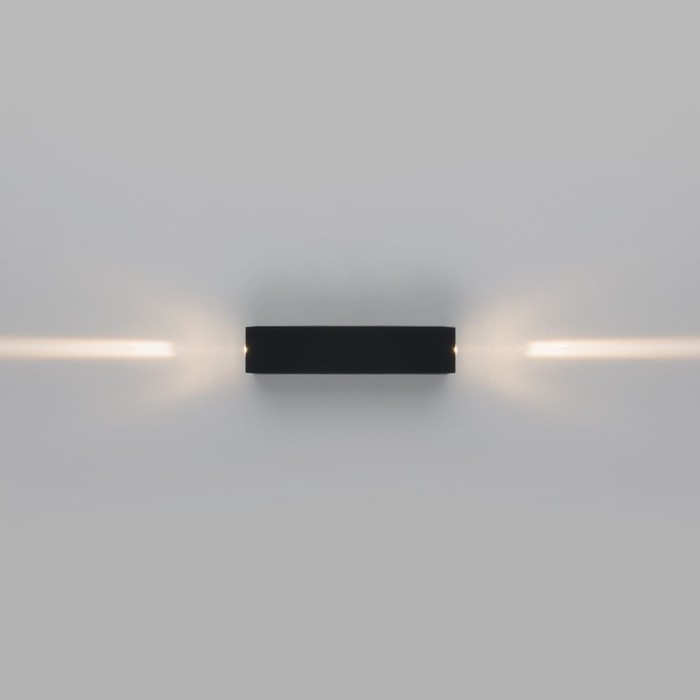 Уличный светильник настенный, светодиодный Elektrostandard, Blaze, 65х40х173 мм, 6Вт, LED, 100Лм, 4200К, цвет чёрный - фото 1928572219