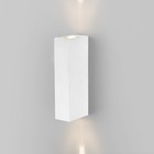 Уличный светильник настенный, светодиодный Elektrostandard, Blaze, 67х40х173 мм, 6Вт, LED, 100Лм, 4000К, цвет белый - фото 299064896