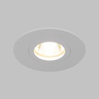 Светильник точечный встраиваемый Elektrostandard, Dorma, 95х95х21 мм, G5.3, цвет белый - фото 4314291