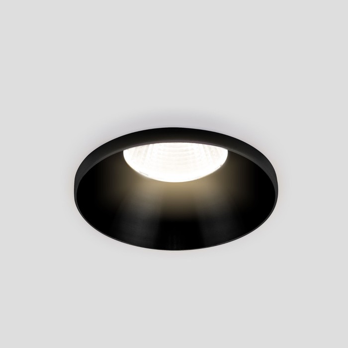 Светильник точечный светодиодный встраиваемый Elektrostandard, Nuta, 60х60х68 мм, 7Вт, LED, 560Лм, 4200К, цвет чёрный