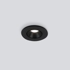 Светильник точечный светодиодный встраиваемый Elektrostandard, Kary, 40х40х29 мм, 3Вт, LED, 240Лм, 4200К, цвет чёрный - фото 4314323