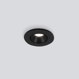 Светильник точечный светодиодный встраиваемый Elektrostandard, Kary, 40х40х29 мм, 3Вт, LED, 240Лм, 4200К, цвет чёрный