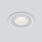 Светильник точечный светодиодный встраиваемый Elektrostandard, Luss, 55х55х43 мм, 5Вт, LED, 400Лм, 4200К, цвет белый - фото 300895505