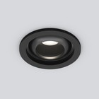 Светильник точечный светодиодный встраиваемый Elektrostandard, Luss, 55х55х43 мм, 5Вт, LED, 400Лм, 4200К, цвет чёрный - фото 300895507