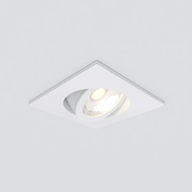 Светильник точечный встраиваемый Elektrostandard, Visio S, 65х65х28 мм, 5Вт, LED, 400Лм, 4200К, цвет белый