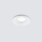 Светильник точечный светодиодный встраиваемый Elektrostandard, Plain R, 48х48х26 мм, 3Вт, LED, 240Лм, 4200К, цвет белый - фото 300895528