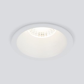Светильник встраиваемый светодиодный Elektrostandard, Lin, 78х78х68 мм, 7Вт, LED, 560Лм, 4200К, цвет белый