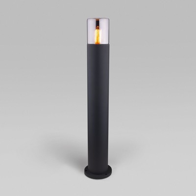 Светильник ландшафтный Elektrostandard, Roil, 155х155х800 мм, E27, цвет чёрный
