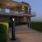 Светильник ландшафтный Elektrostandard, Roil, 155х155х800 мм, E27, цвет чёрный - Фото 3