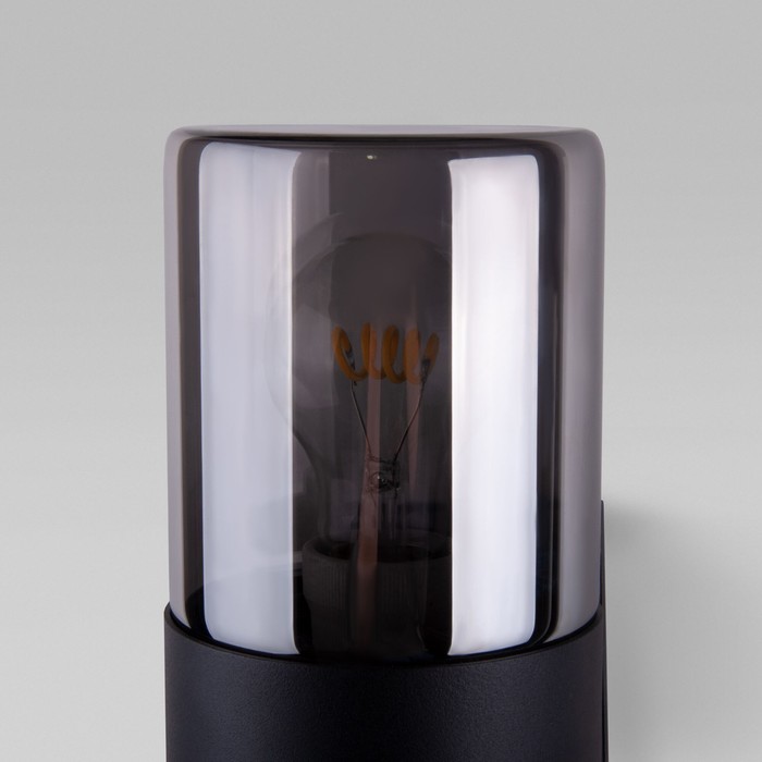 Уличный настенный светильник Elektrostandard, Roil, 175х110х340 мм, E27, цвет чёрный - фото 1928572493