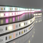 Светодиодная лента Elektrostandard, IP20, 5050, 60LED/м, 24В, MIX RGB/свечение тёплое белое - фото 4314659
