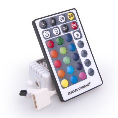 Контроллёр для светодиодной ленты RGBWW, c ПДУ Elektrostandard, цвет белый