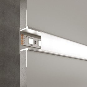 Встраиваемый алюминиевый профиль для светодиодной ленты Elektrostandard, LL-2-ALP013, 2 м, цвет серый