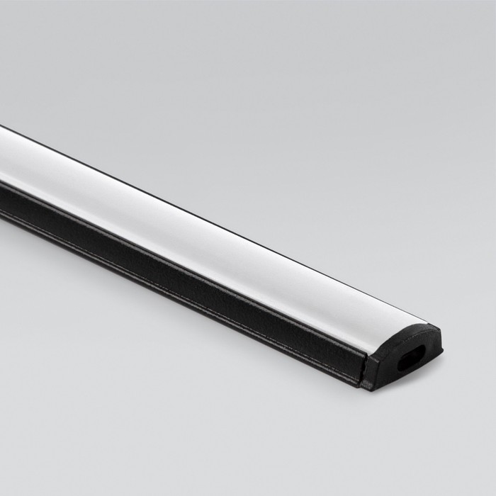 Гибкий алюминиевый профиль для светодиодной ленты Elektrostandard, LL-2-ALP012, 2 м, цвет чёрный - фото 1908115477