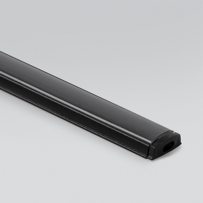 Гибкий алюминиевый профиль для светодиодной ленты Elektrostandard, LL-2-ALP012, 2 м, цвет чёрный - фото 1908115480