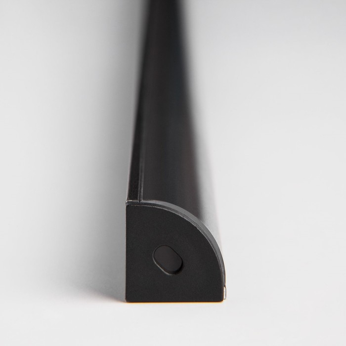 Угловой алюминиевый профиль для светодиодной ленты Elektrostandard, 2000х16х16 мм, цвет чёрный - фото 1908115491