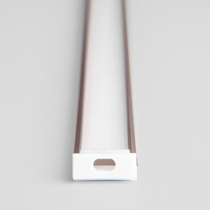 Накладной алюминиевый профиль для светодиодной ленты Elektrostandard, LL-2-ALP006, 2000х15х6 мм, цвет латунь - фото 1909583674