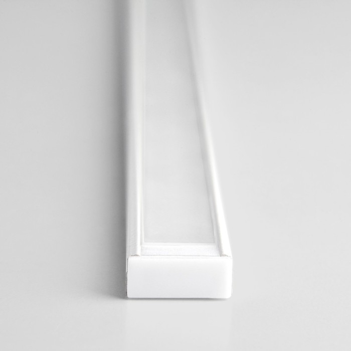 Накладной алюминиевый профиль для светодиодной ленты Elektrostandard, LL-2-ALP006, 2000х15х6 мм, цвет белый - фото 1909583677