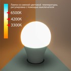 Светодиодная лампа Classic LED Elektrostandard, 60х60х118 мм, 13Вт, E27, 1200Лм, 3300/4200/6500К - фото 4314894