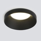 Светильник точечный встраиваемый Elektrostandard, Disc, 72х72х41 мм, GU10, цвет чёрный - фото 4315002
