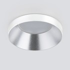 Светильник точечный встраиваемый Elektrostandard, Disc, 72х72х35.5 мм, GU10, цвет серебряный - Фото 3