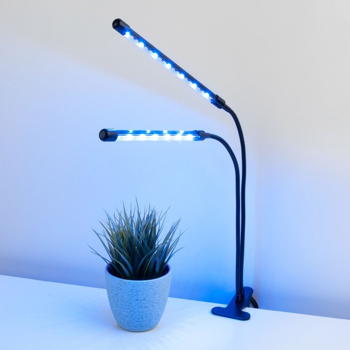Светодиодный светильник для растений на прищепке Elektrostandard, Fito, 700х18х18 мм, 16Вт, LED, цвет чёрный - фото 1908115808