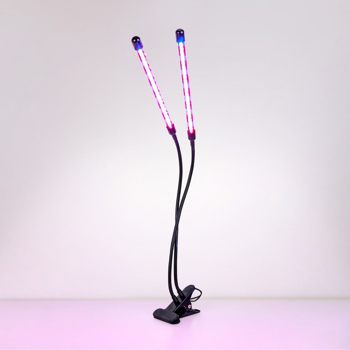 Светодиодный светильник для растений на прищепке Elektrostandard, Fito, 700х18х18 мм, 16Вт, LED, цвет чёрный - фото 1908115810