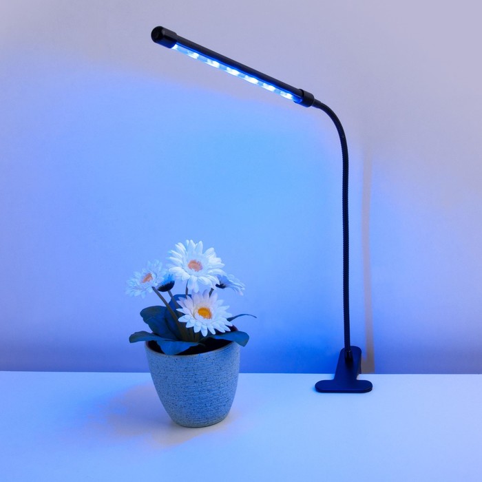 Светодиодный светильник для растений на прищепке Elektrostandard, Fito, 700х18х18 мм, 8Вт, LED, цвет чёрный - фото 1908115817