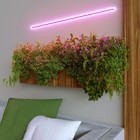 Линейный светодиодный светильник для растений 90 см Elektrostandard, Fito, 872х22х36 мм, 14Вт, LED, цвет белый - Фото 7