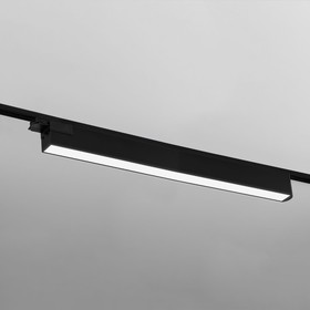 Трековый светодиодный светильник для трёхфазного шинопровода Elektrostandard, X-Line, 635х34х75 мм, 28Вт, LED, 2300Лм, 4200К, цвет чёрный