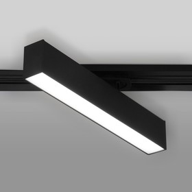 Трековый светильник Elektrostandard, X-Line, 305х34х70 мм, 10Вт, LED, 763Лм, 4200К, цвет чёрный