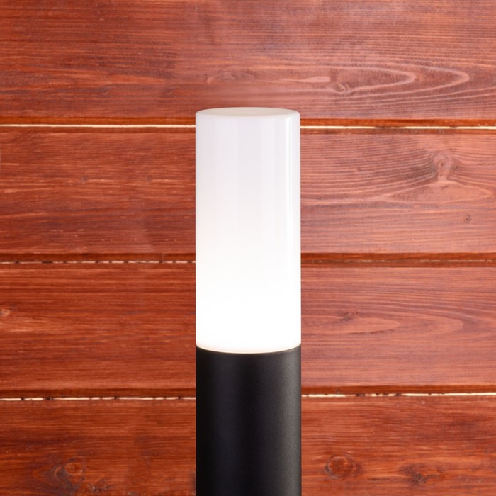 Светильник ландшафтный Elektrostandard, Glas, 120х120х650 мм, E27, цвет чёрный - фото 1909584406
