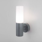 Светильник настенный уличный Elektrostandard, Glas, 125х64х255 мм, E27, цвет серый - фото 4315605