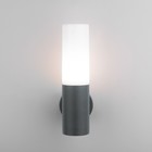 Светильник настенный уличный Elektrostandard, Glas, 125х64х255 мм, E27, цвет серый - Фото 2