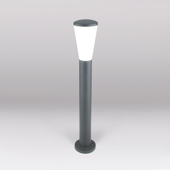 Светильник ландшафтный Elektrostandard, Cone, 120х120х715 мм, E27, цвет серый - фото 1909584415