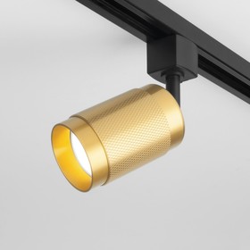 Трековый светильник Elektrostandard, Tony, 100х63х185 мм, GU10, цвет золото