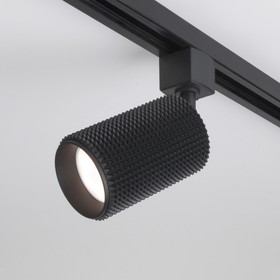 Трековый светильник Elektrostandard, Spike, 100х67х185 мм, GU10, цвет чёрный