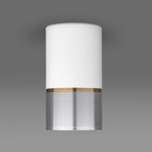 Накладной акцентный светильник Elektrostandard, DLN106/DLN107, 60х60х110 мм, GU10, цвет белый, серебряный - фото 4315823