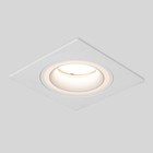 Светильник точечный встраиваемый Elektrostandard, Glim S, 93х93х26 мм, G5.3, цвет белый - фото 4315828