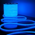 Гибкий неон Elektrostandard, IP67, 2835, 144 LED/м, 220В, круглый, свечение синее - Фото 2